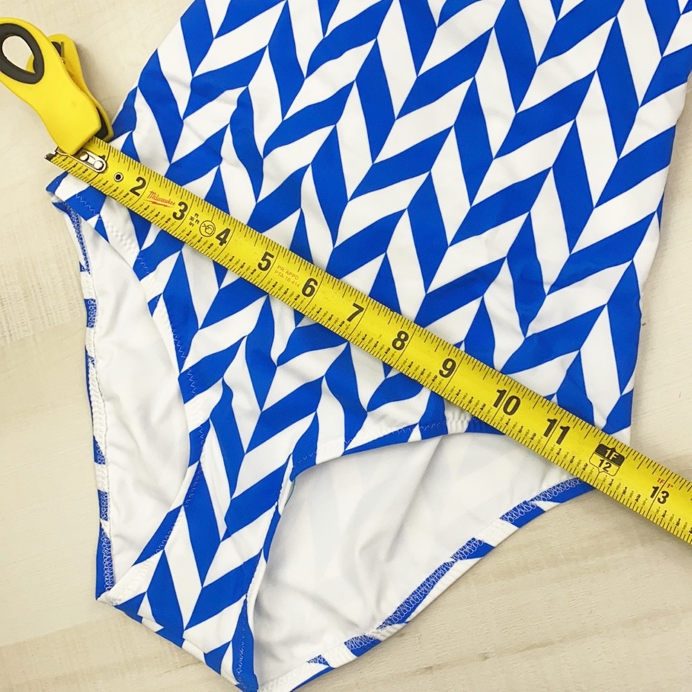 EMMA PAKE Antonia lace-up printed swimsuit NWT S - Picture 12 of 13